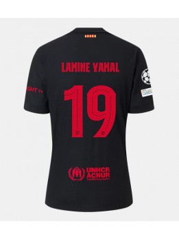 Barcelona Lamine Yamal #19 Auswärtstrikot 2024-25 Kurzarm